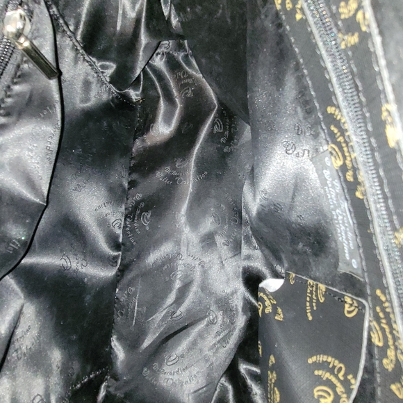 Women Vintage Large Bucket Purse By Walter Valentino/ Women Designer Purses/ Wom - Picture 8 of 8